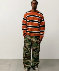 STRIPED WOOL SWEATER