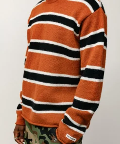 STRIPED WOOL SWEATER
