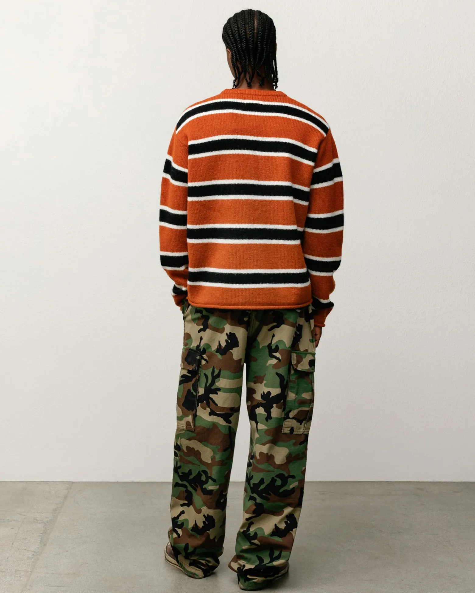 STRIPED WOOL SWEATER