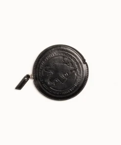 SURF DOT LEATHER POUCH