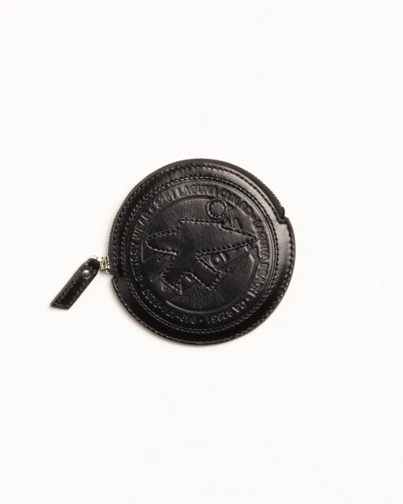 SURF DOT LEATHER POUCH