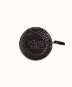 SURF DOT LEATHER POUCH