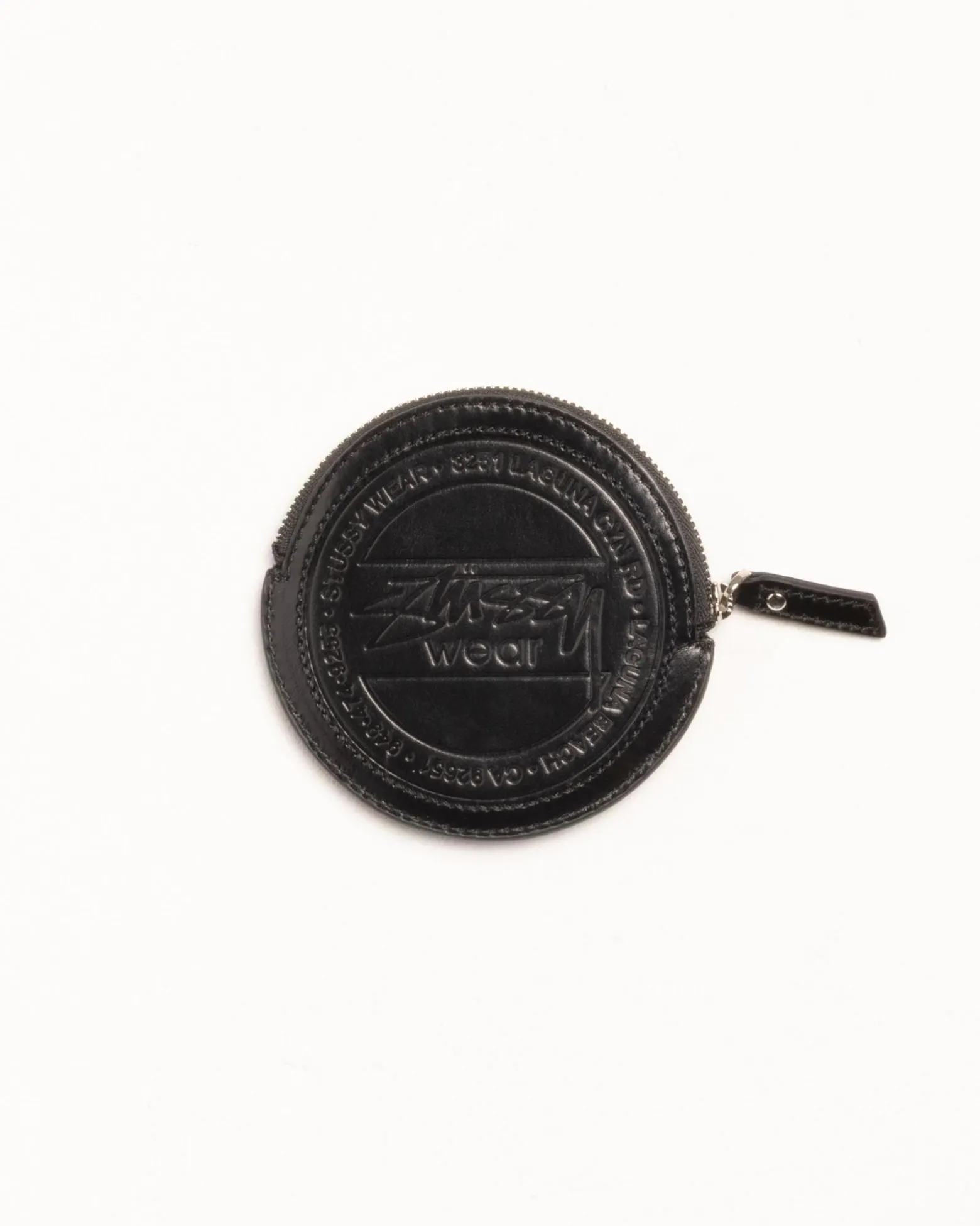 SURF DOT LEATHER POUCH