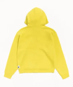 TEXTURED ZIP HOODED SWEATER