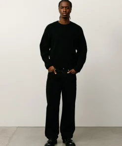 WAFFLE CASHMERE SWEATER