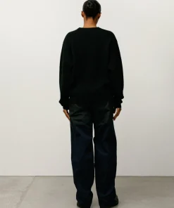 WAFFLE CASHMERE SWEATER