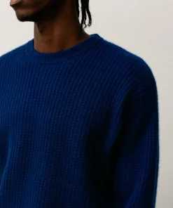 WAFFLE CASHMERE SWEATER