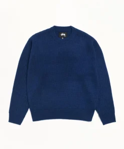 WAFFLE CASHMERE SWEATER