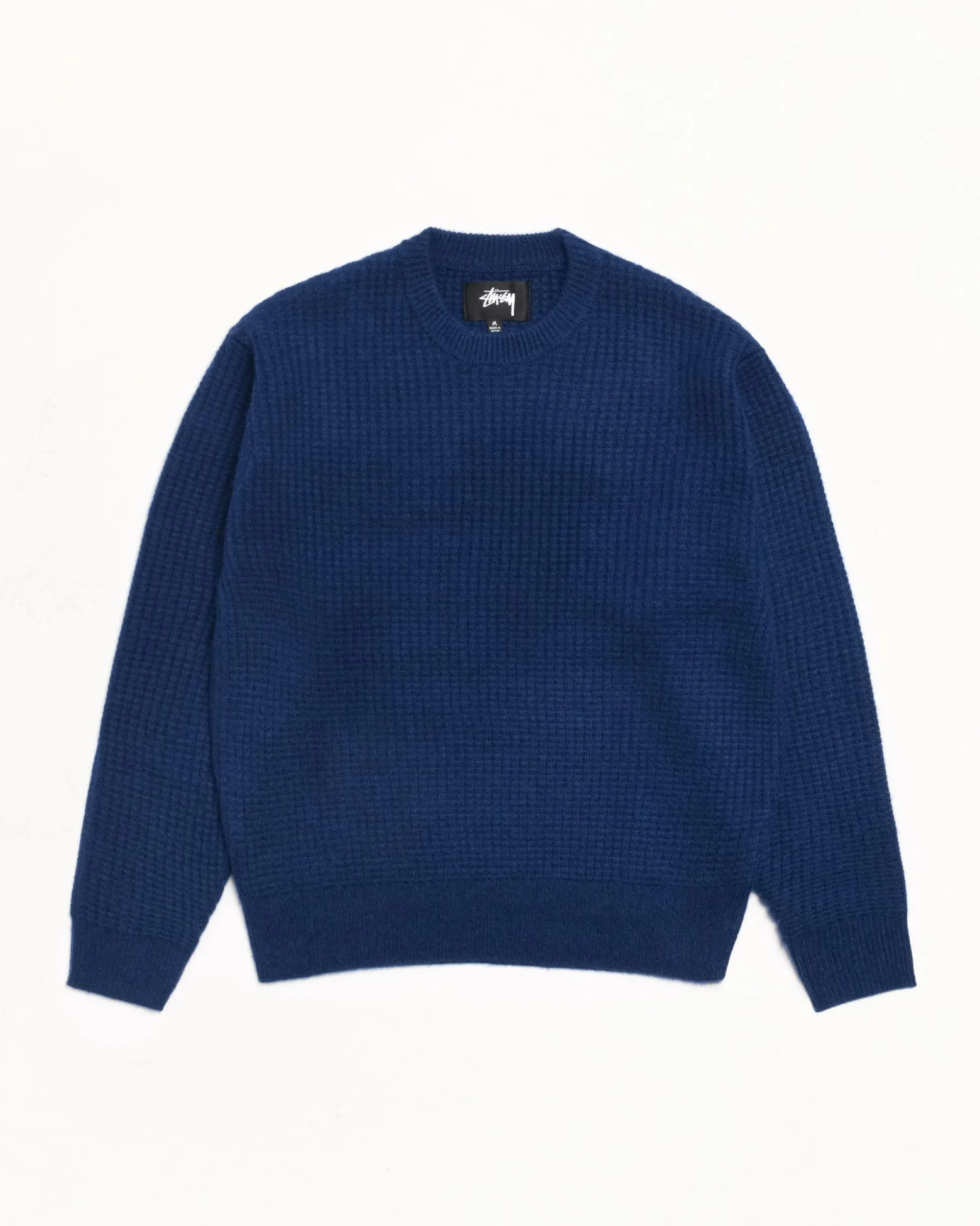 WAFFLE CASHMERE SWEATER