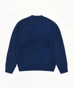 WAFFLE CASHMERE SWEATER