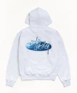 WAVE OVAL HOODIE
