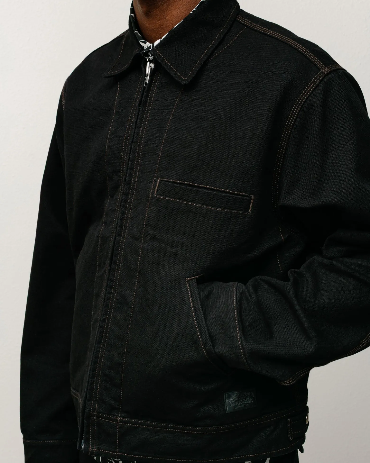 WORK JACKET COLLARED